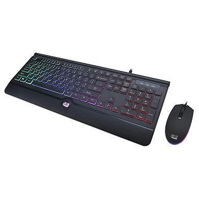 Adesso AKB-137CB Illuminated Gaming Keyboard & Mouse Combo