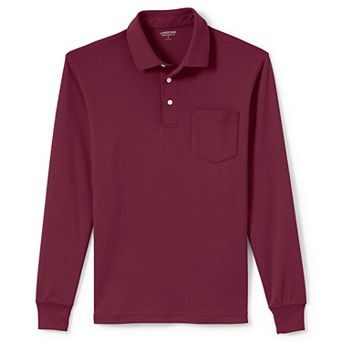 Men's Lands' End Classic-Fit Super Soft Supima Pocket Polo