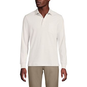 Men's Lands' End Classic-Fit Super Soft Supima Pocket Polo