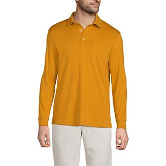 Men's Lands' End Classic-Fit Super Soft Supima Pocket Polo