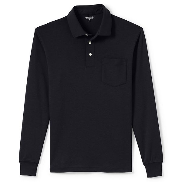 Big & Tall Lands' End Classic-Fit Super Soft Supima Pocket Polo