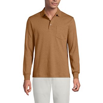 Big & Tall Lands' End Classic-Fit Super Soft Supima Pocket Polo
