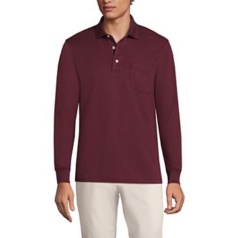 Big & Tall Lands' End Classic-Fit Super Soft Supima Pocket Polo