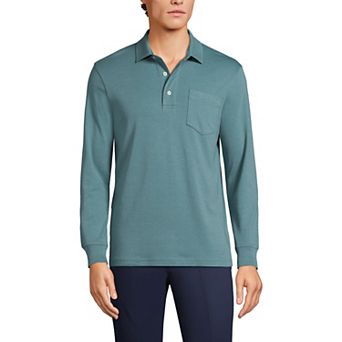 Big & Tall Lands' End Classic-Fit Super Soft Supima Pocket Polo