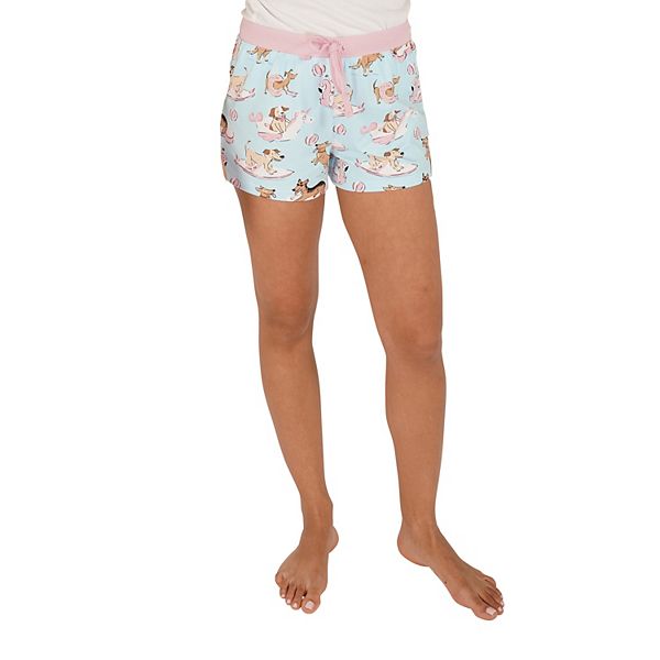 Women's Nite Nite by Munki Munki Print Pajama Shorts