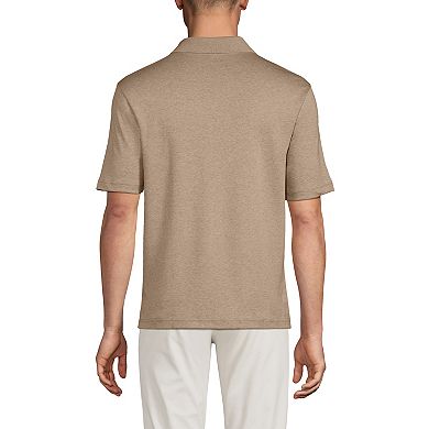 Men's Lands' End Super Soft Supima Pocket Polo