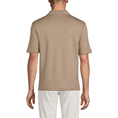 Men s Lands End Super Soft Supima Pocket Polo
