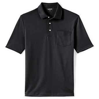 Big & Tall Lands' End Super Soft Supima Pocket Polo
