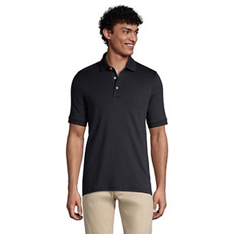 Big & Tall Lands' End Tailored-Fit Super Soft Supima Polo