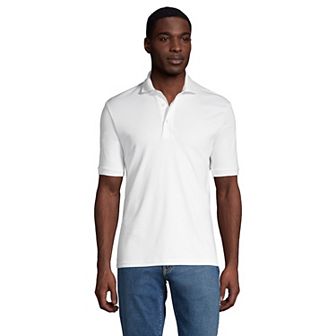 Big & Tall Lands' End Tailored-Fit Super Soft Supima Polo