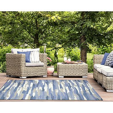 Liora Manne Capri Cloud Indoor Outdoor Rug