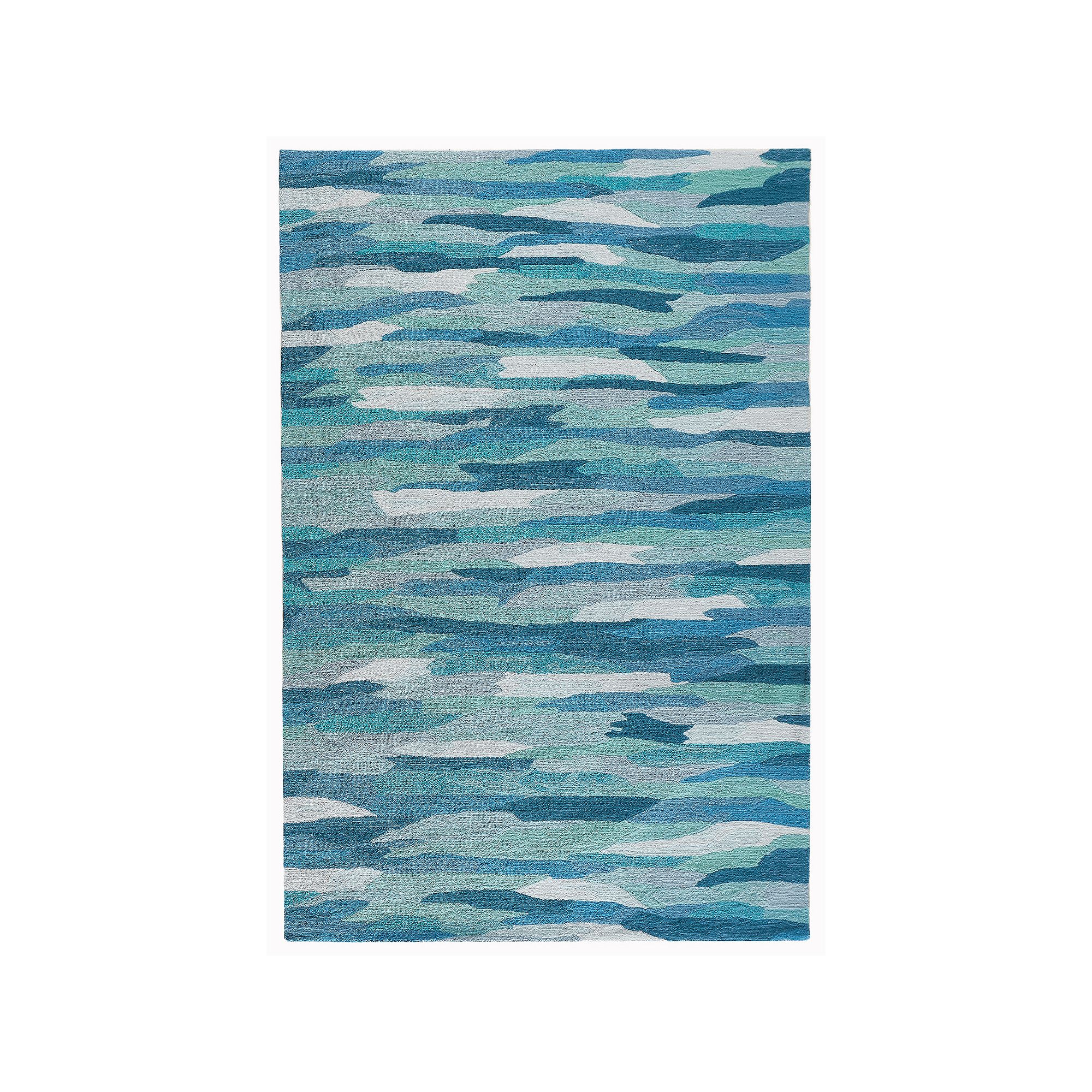 Liora Manne Capri Cloud Indoor Outdoor Rug, Aruba