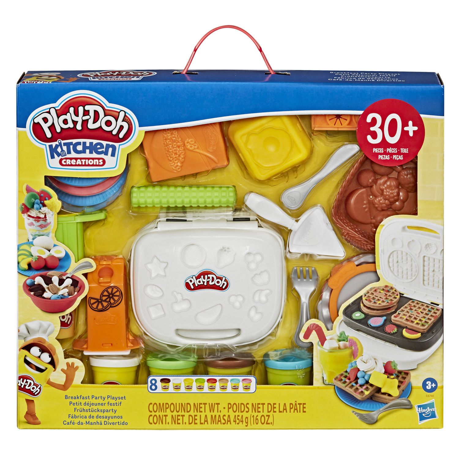 play doh kitchen creations breakfast bakery