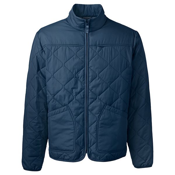 Men's Lands' End Insulated Quilted Winter Jacket