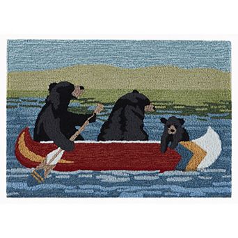 Liora Manne Frontporch Are We Bear Yet Indoor Outdoor Rug