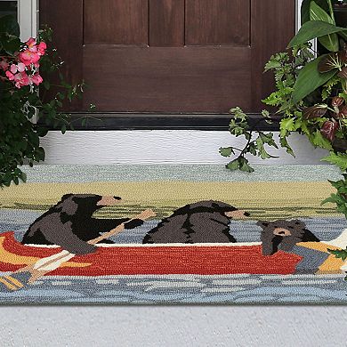 Liora Manne Frontporch Are We Bear Yet Indoor Outdoor Rug