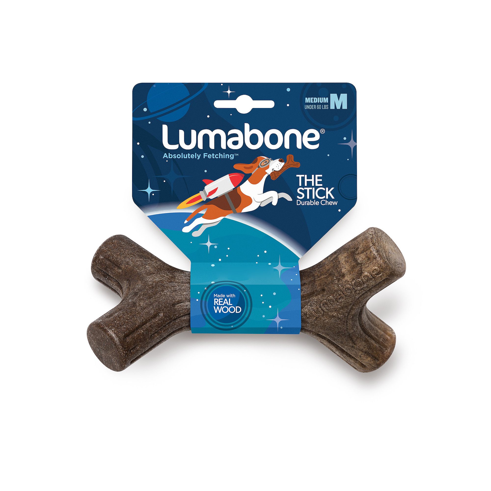 Lumabone Stick Dog Chew Toy - Medium, Multi