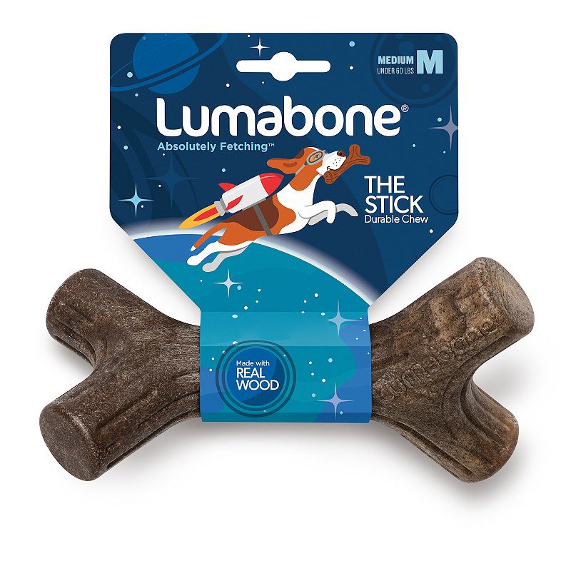 Lumabone Stick Dog Chew Toy - Medium, Multicolor