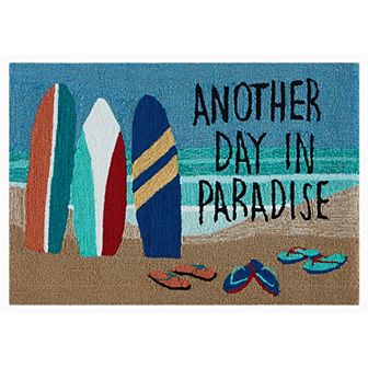 Liora Manne Frontporch Beach Paradise Indoor Outdoor Rug