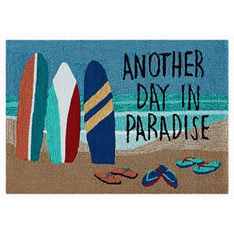 Liora Manne Frontporch Beach Paradise Indoor Outdoor Rug