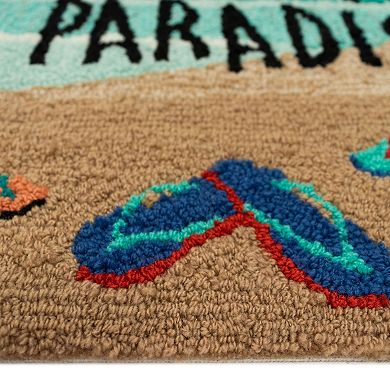 Liora Manne Frontporch Beach Paradise Indoor Outdoor Rug