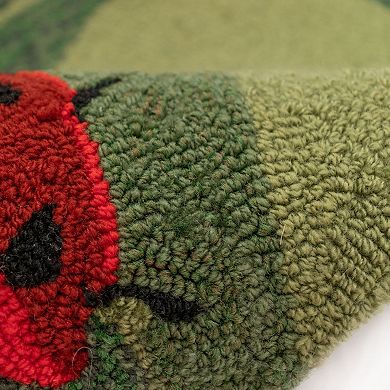 Liora Manne Frontporch Ladybugs Indoor Outdoor Rug
