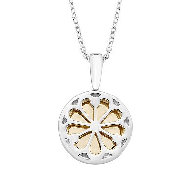 It's Personal 14k Gold Over Sterling Silver Diamond Accent Initial Pendant Necklace