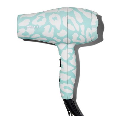 Eva NYC Mint Leopard Mini Healthy Heat Pro-Power Blow Dryer