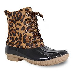 Wide width duck hot sale boots womens