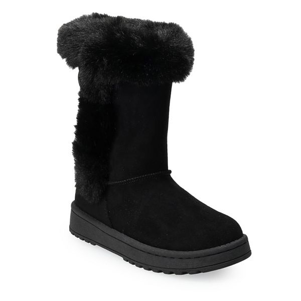 SO® Sophia Girls’ Winter Boots - Black (12) – BrickSeek