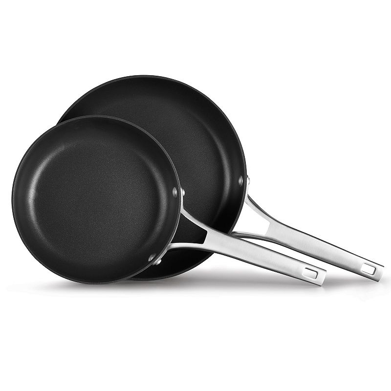 Calphalon Premier Hard-Anodized Nonstick 10-Inch and 12-Inch Fry Pan Combo