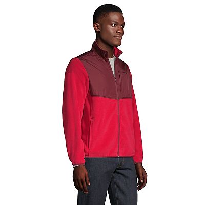 Men's Lands' End Colorblock T200 Fleece Jacket