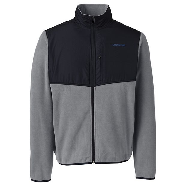 Men's Lands' End Colorblock T200 Fleece Jacket
