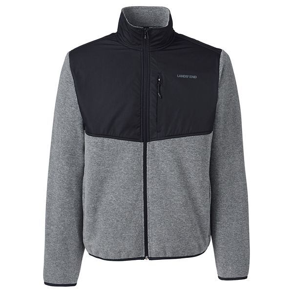 Men's Lands' End Colorblock T200 Fleece Jacket