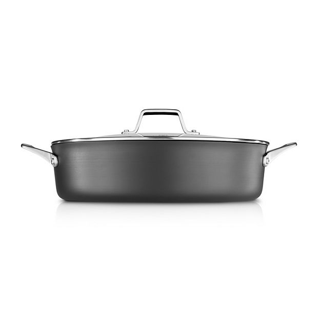 Calphalon Contemporary Stainless Steel 1.5 Quart Saucepan with Glass Lid