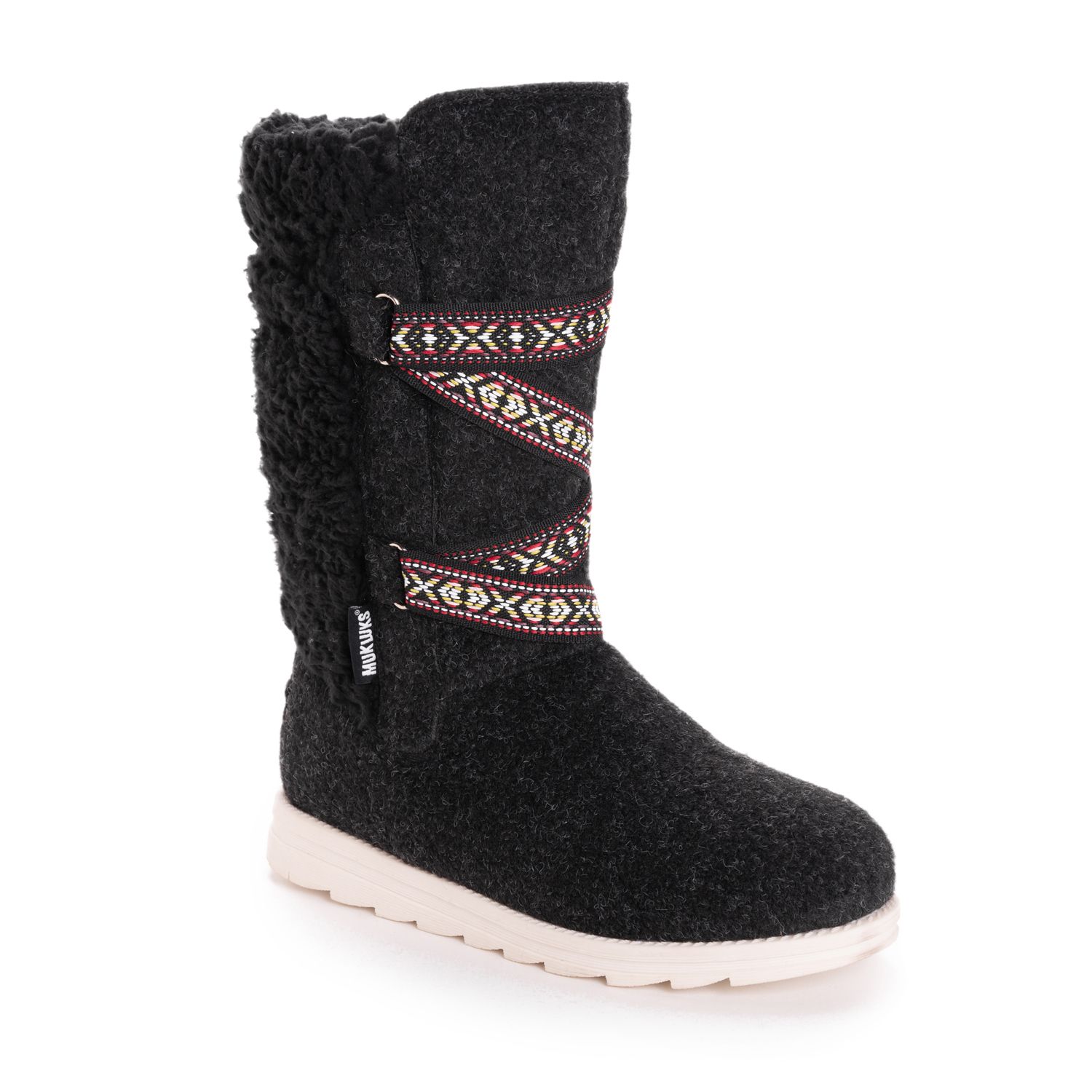 muk luks women's jean mid calf boot