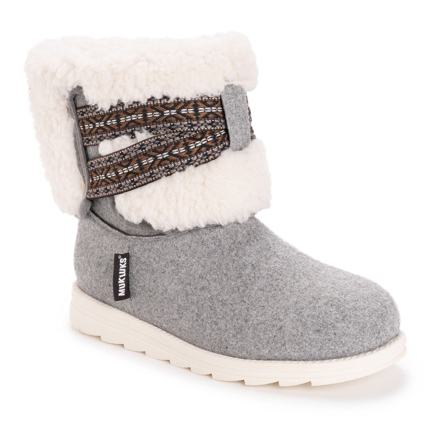 kohls womens grey boots