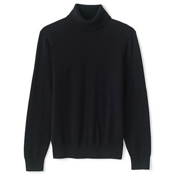 Men's Lands' End Cashmere Turtleneck Sweater