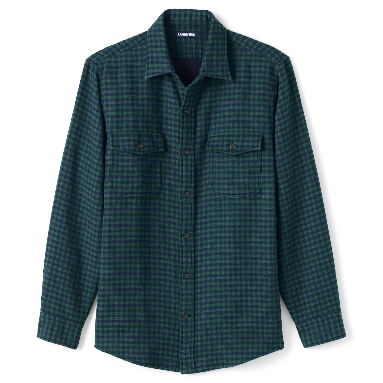 mens fleece lined overshirt