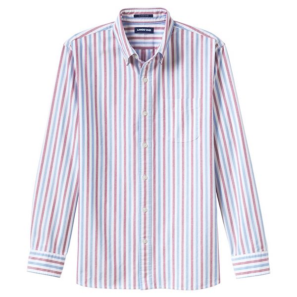 Men's Lands' End ButtonDown Sail Rigger Oxford ButtonDown Shirt