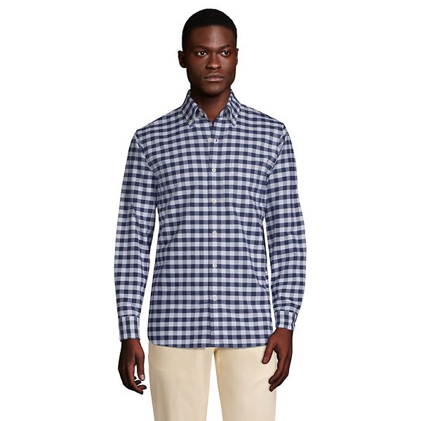 Men's Lands' End ButtonDown Sail Rigger Oxford ButtonDown Shirt