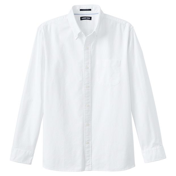 Nike Life Men's Long-Sleeve Oxford Button-Down Shirt.