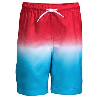 Boys 2-20 Lands' End Printed Swim Trunks