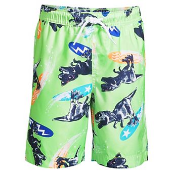 Boys 2-20 Lands' End Printed Swim Trunks