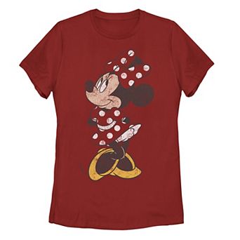 Disney's Mickey & Friends Minnie Mouse Juniors' Simple Graphic Tee