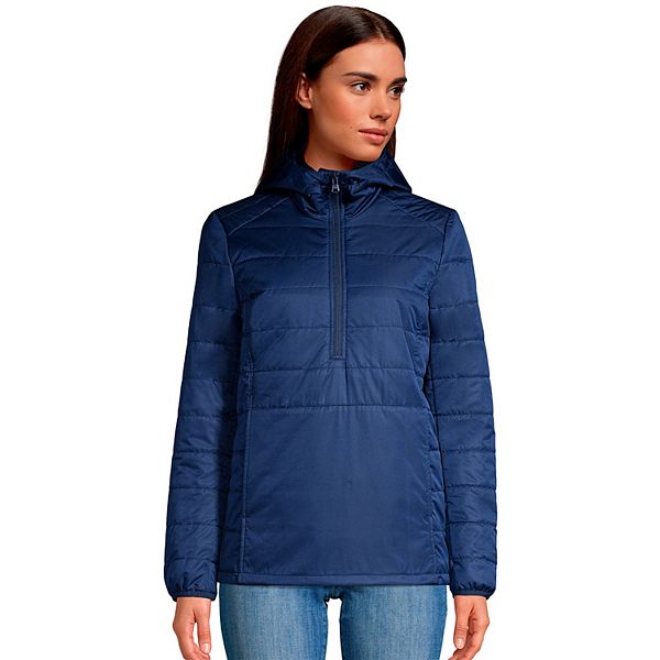 womens insulated pullover jacket