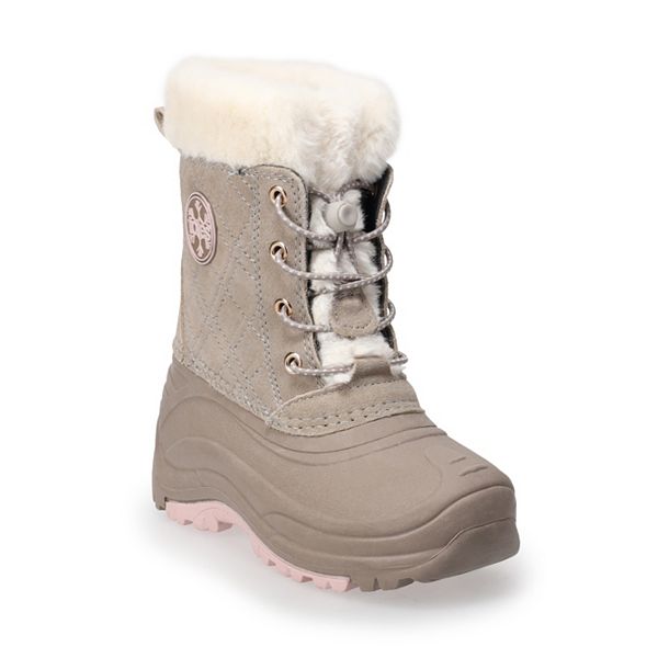 totes Harper Mid Girls' Waterproof Winter Boots