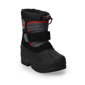 totes Taelor Toddler Boys' Waterproof Winter Boots