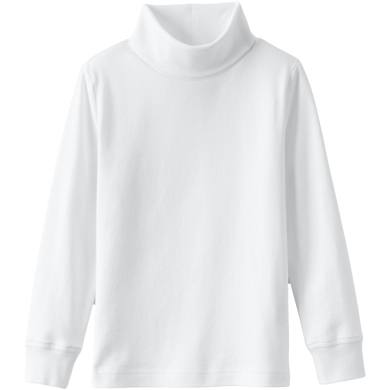 lands end white turtleneck