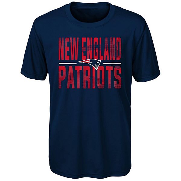 Preschool Navy New England Patriots Ground Control T-Shirt